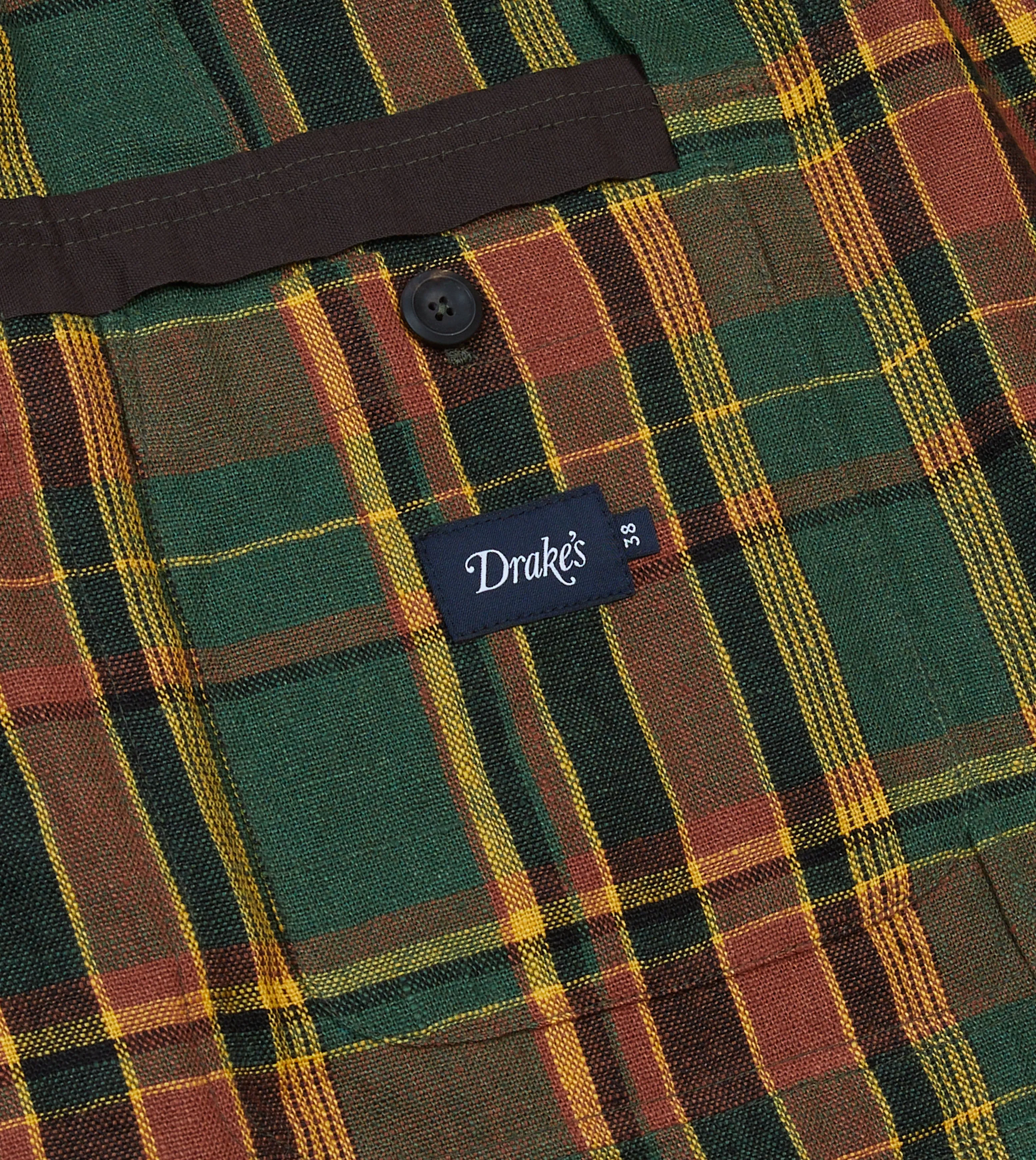 Green Linen Madras Check Games Blazer Mk. I