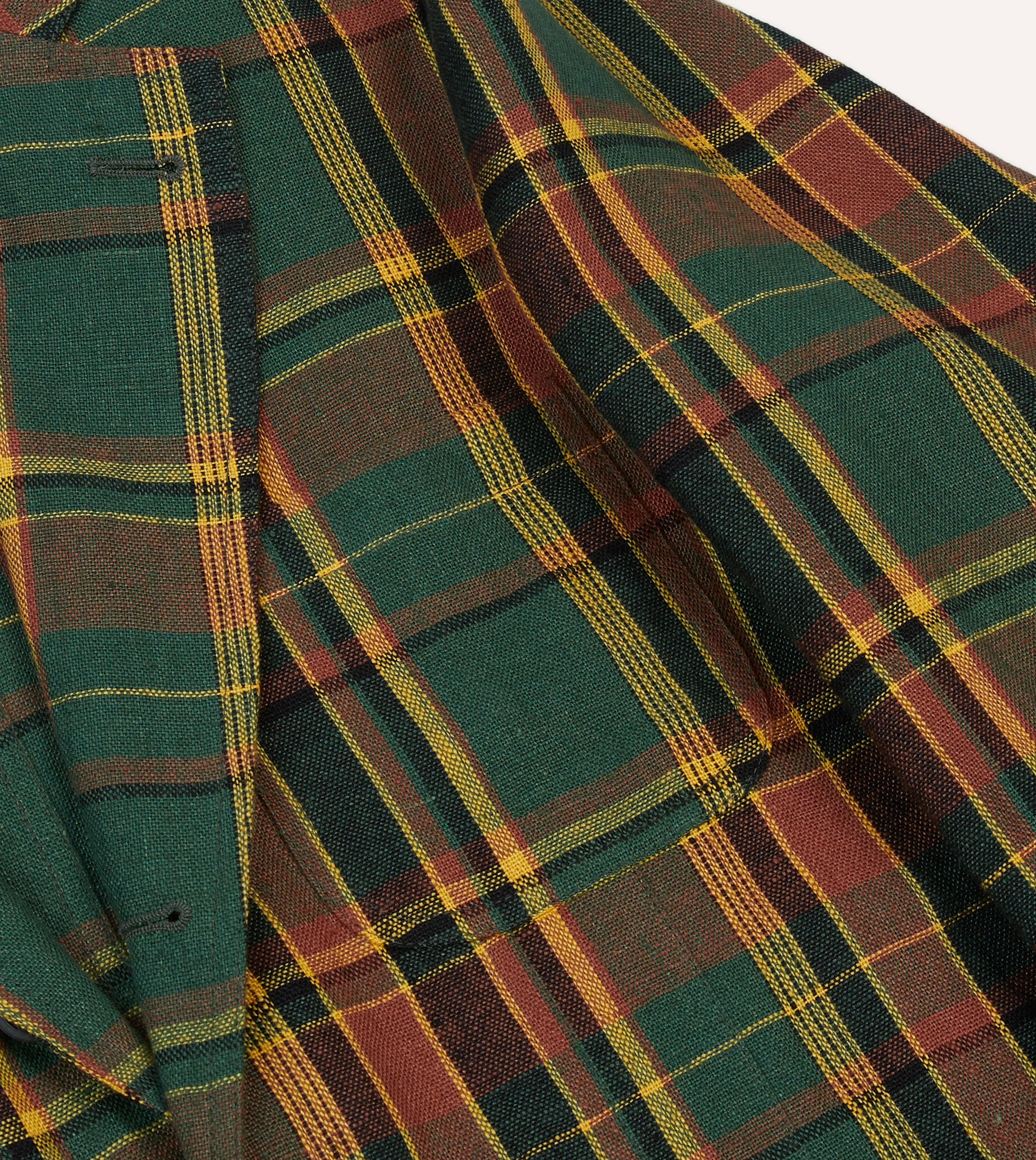 Green Linen Madras Check Games Blazer Mk. I