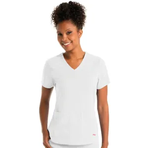 Grey's Anatomy Women's 4-Pocket V-Neck Scrub Top