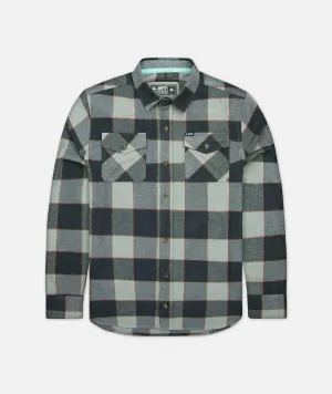 Grom Ripple Flannel - Grey