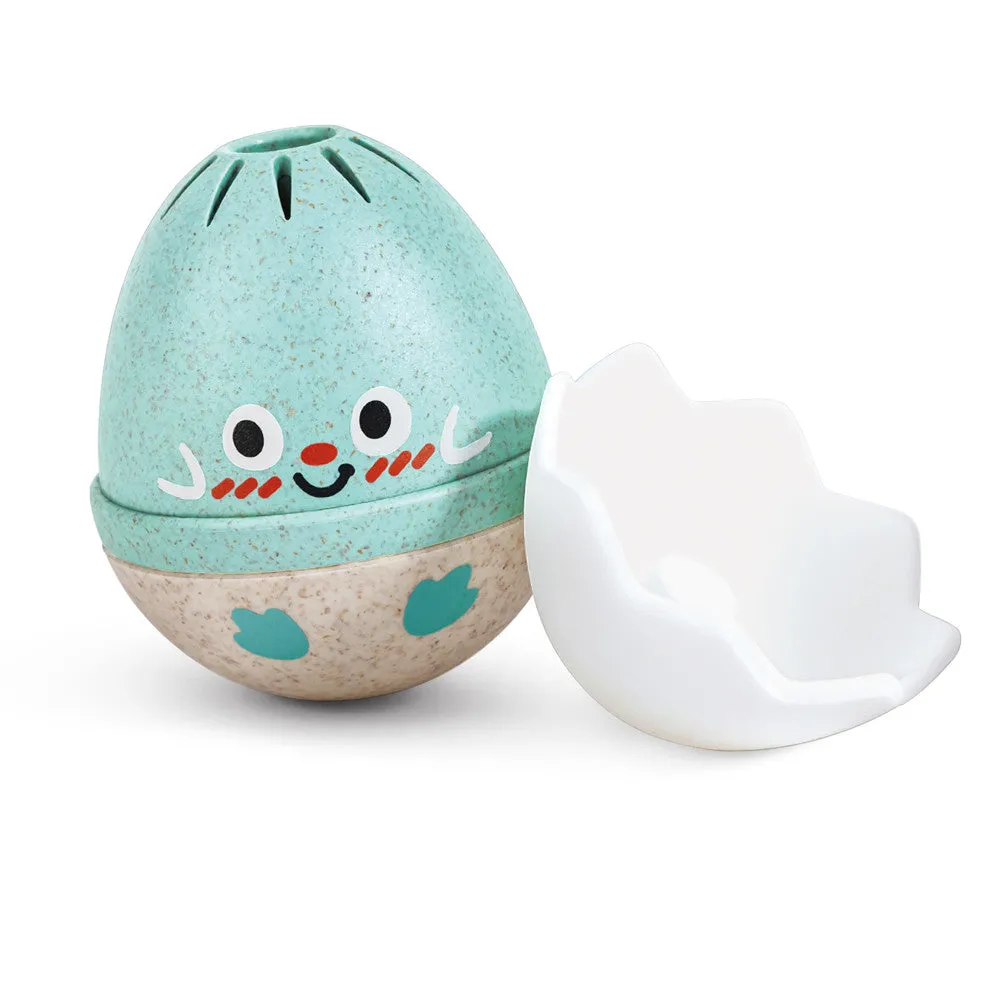 Hape Happy Hatchlings Wobble Rattles – 3pc, Emotive Eggs Edition