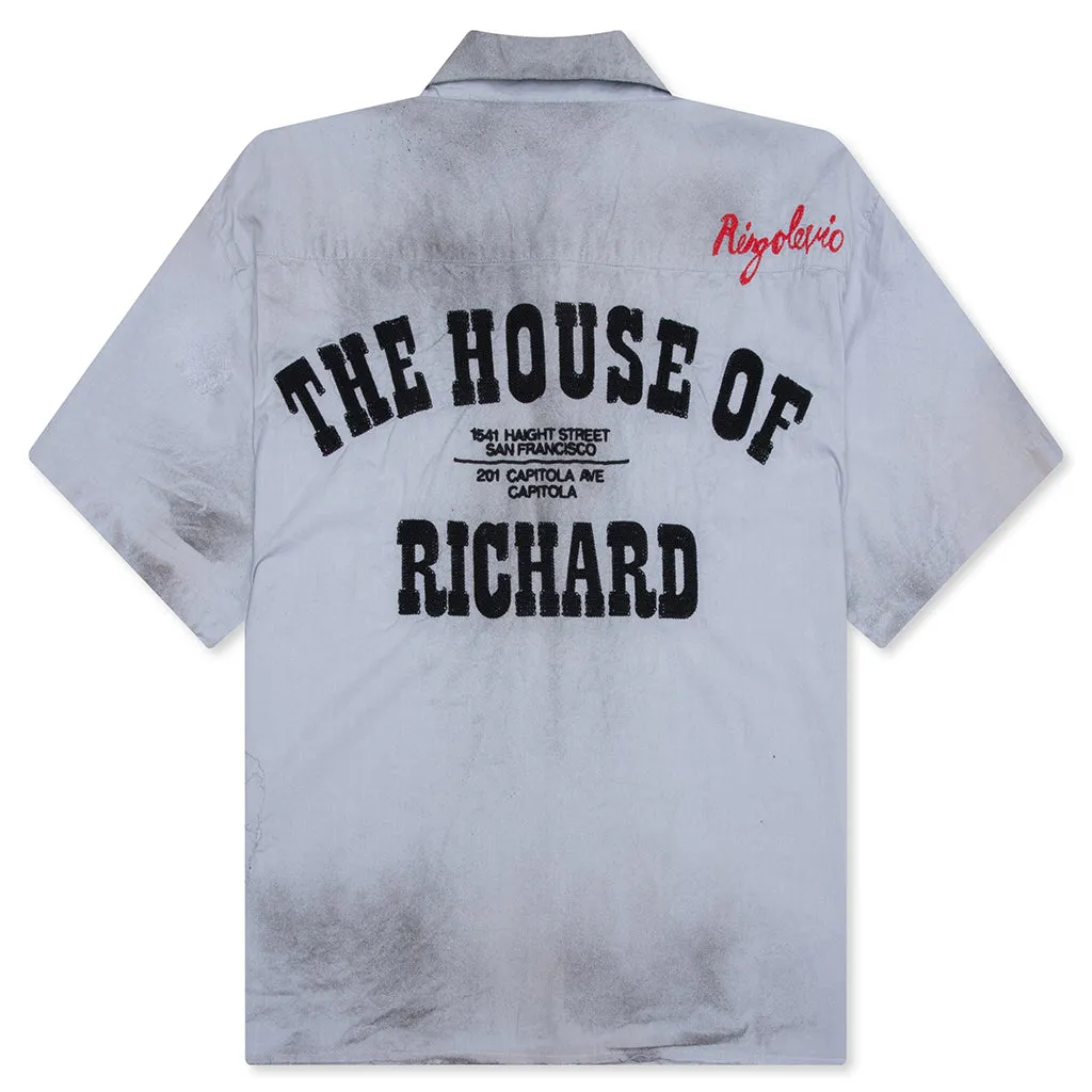 House Of Richard Mechanic Shirt - Baby Blue