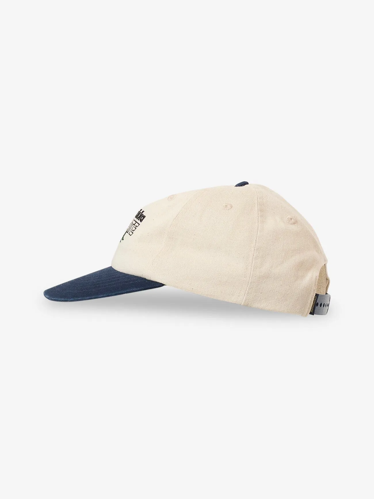 HYC Flora 6 Panel Cap - Unbleached