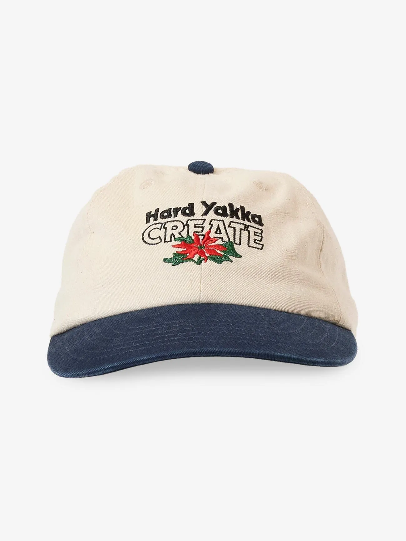 HYC Flora 6 Panel Cap - Unbleached