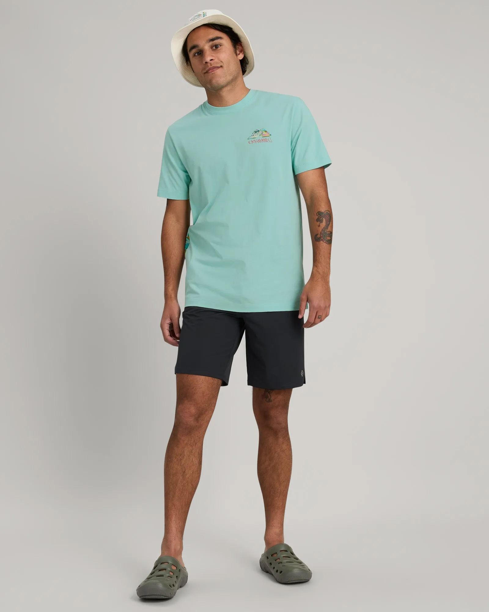 Jason Woodside Kathmandu Logo Men's T-shirt - Splash