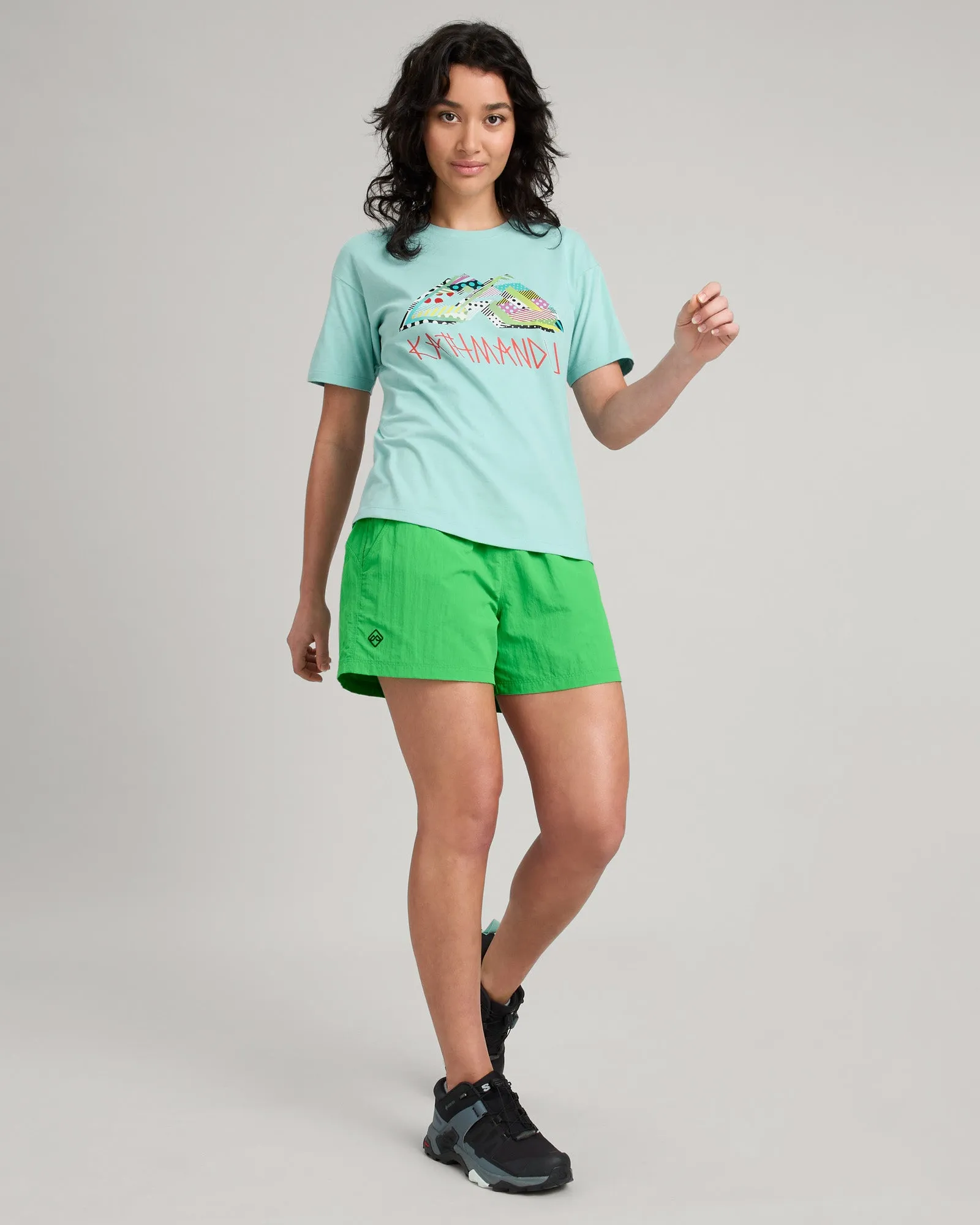 Jason Woodside Kathmandu Logo Women's T-shirt - Splash