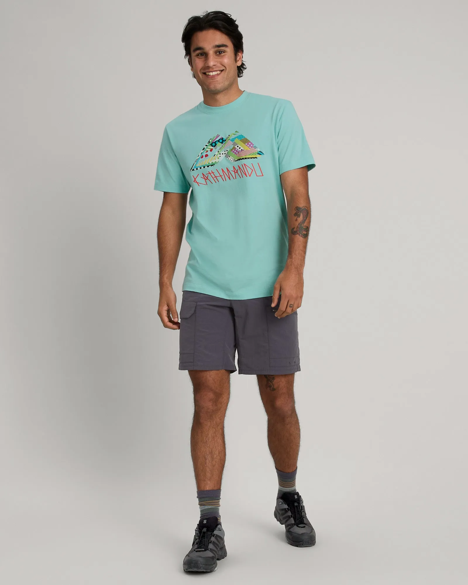 Jason Woodside Prism Men's Organic Cotton T-shirt - Splash