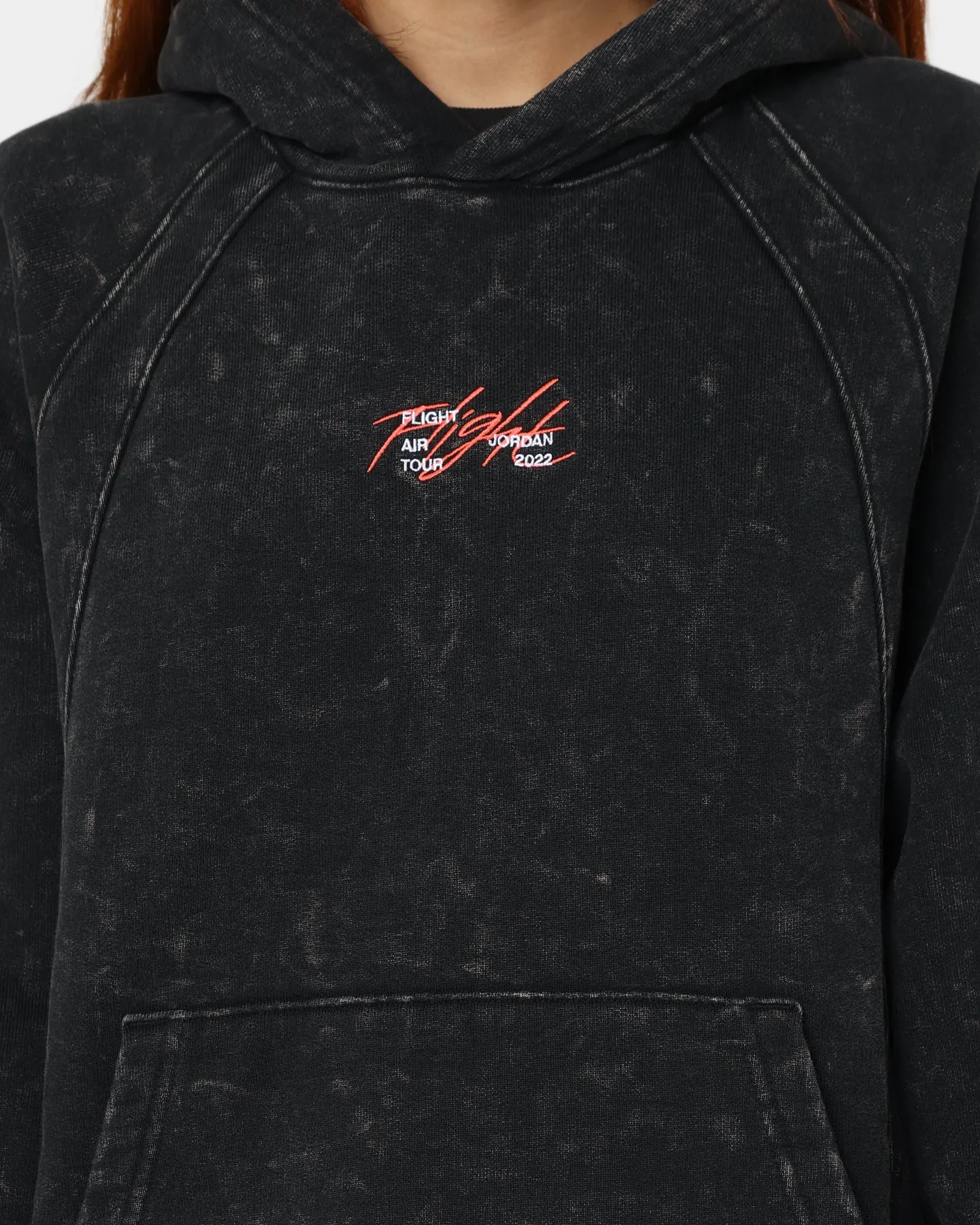 Jordan Flight Heritage French Terry Pullover Hoodie Black