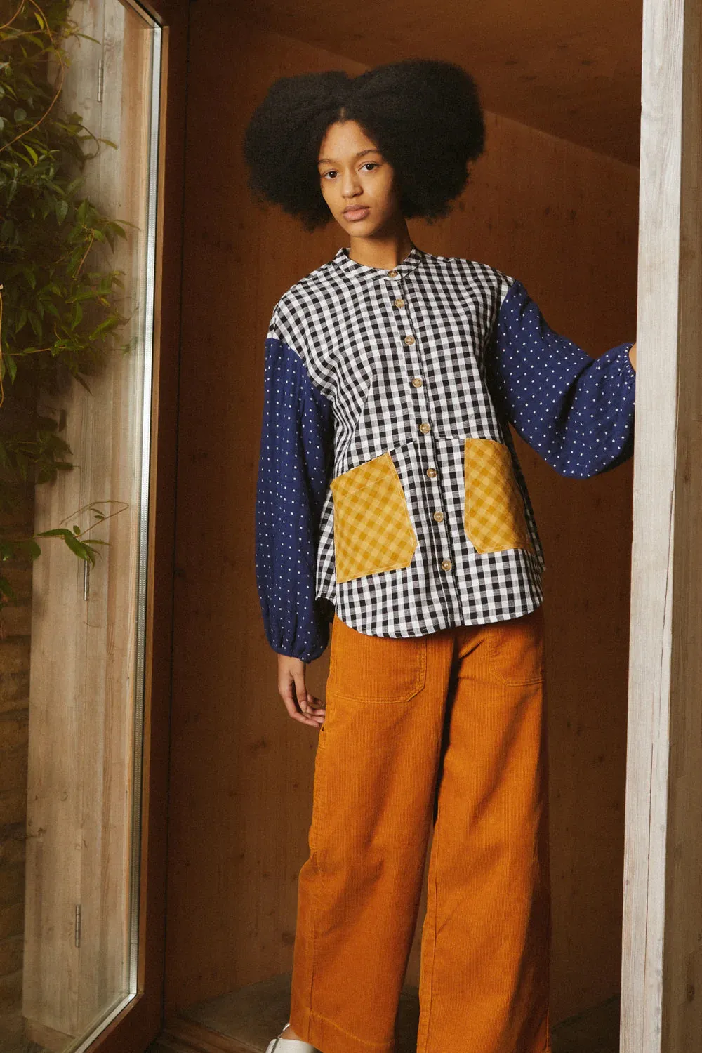 LF Markey Gale Shirt Patchwork Check