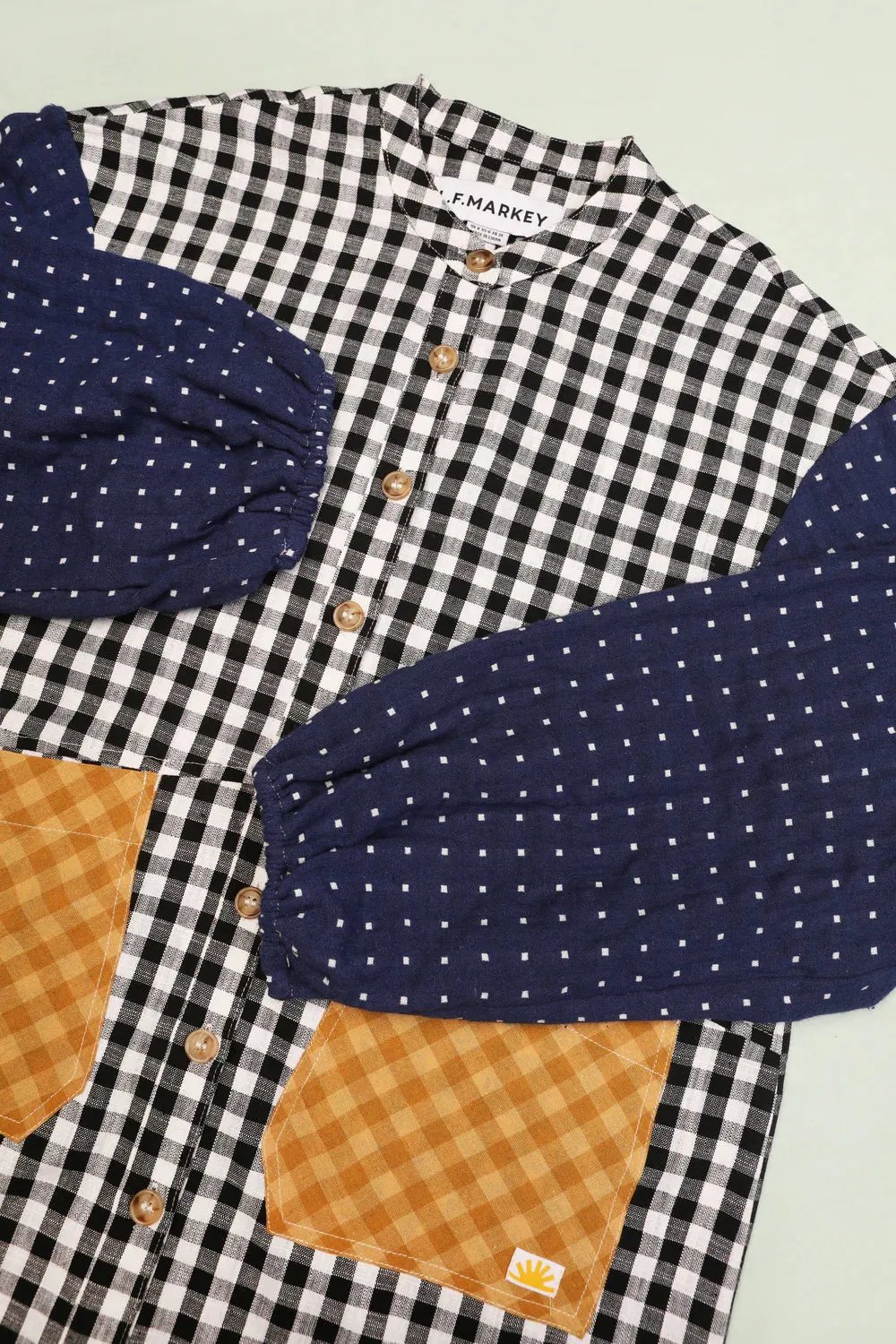 LF Markey Gale Shirt Patchwork Check