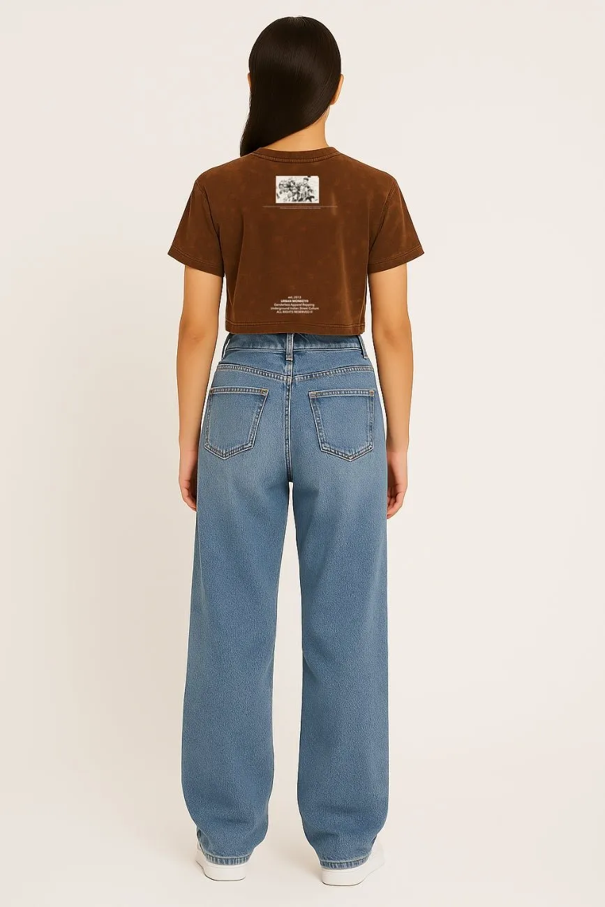 Made Like A Gun Cropped Tee 002_Royal Enfield x Urban Monkey