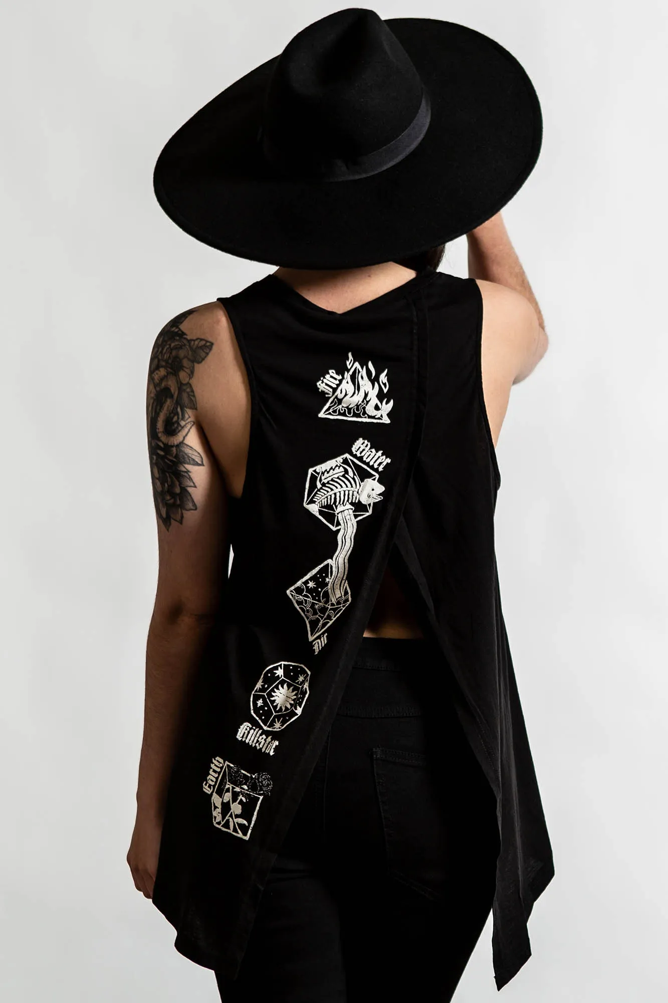 Meditate Vest Top - Resurrect