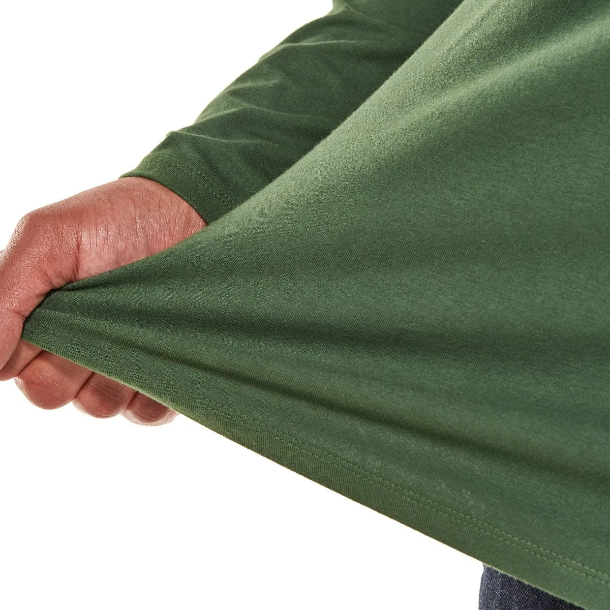 Men's Contractor Long Sleeve Tee | Forest