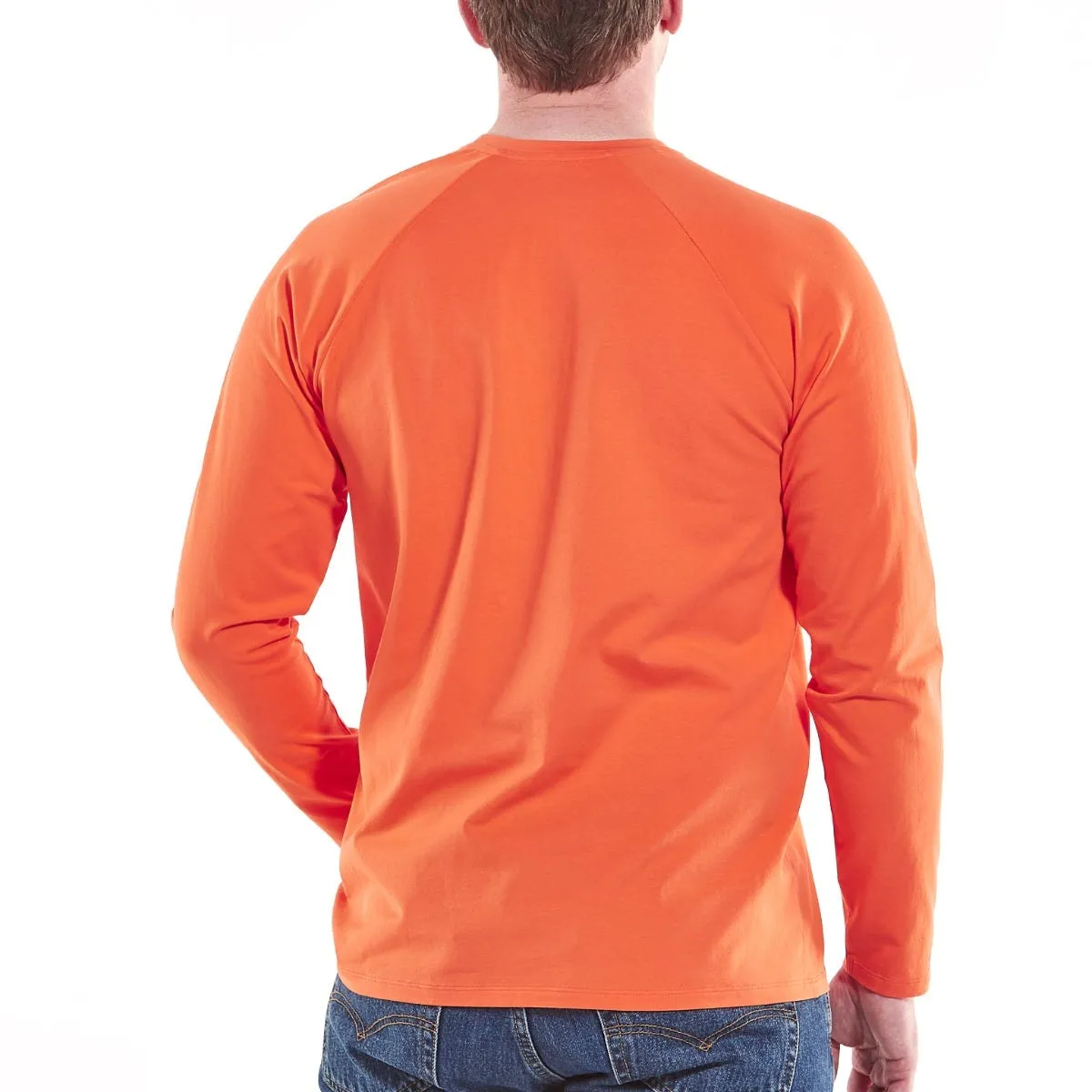 Men's Contractor Long Sleeve Tee | Zone Orange