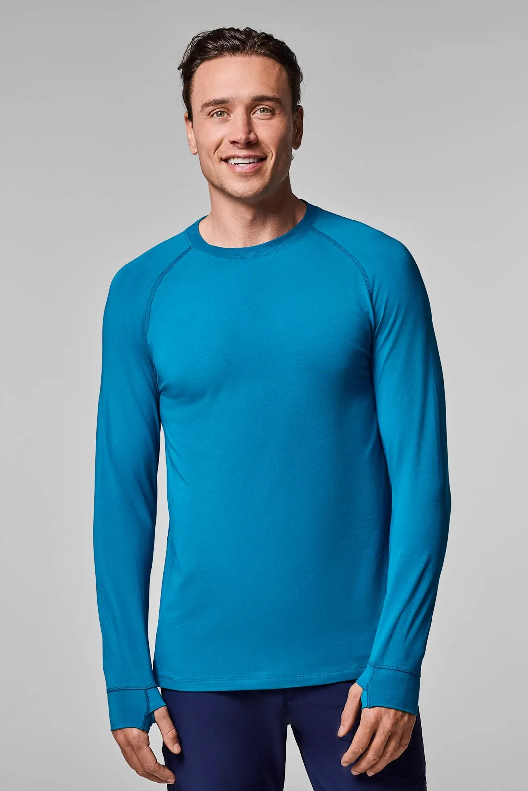 Men's LumaLeo Long Sleeve T-Shirt | Bluejay