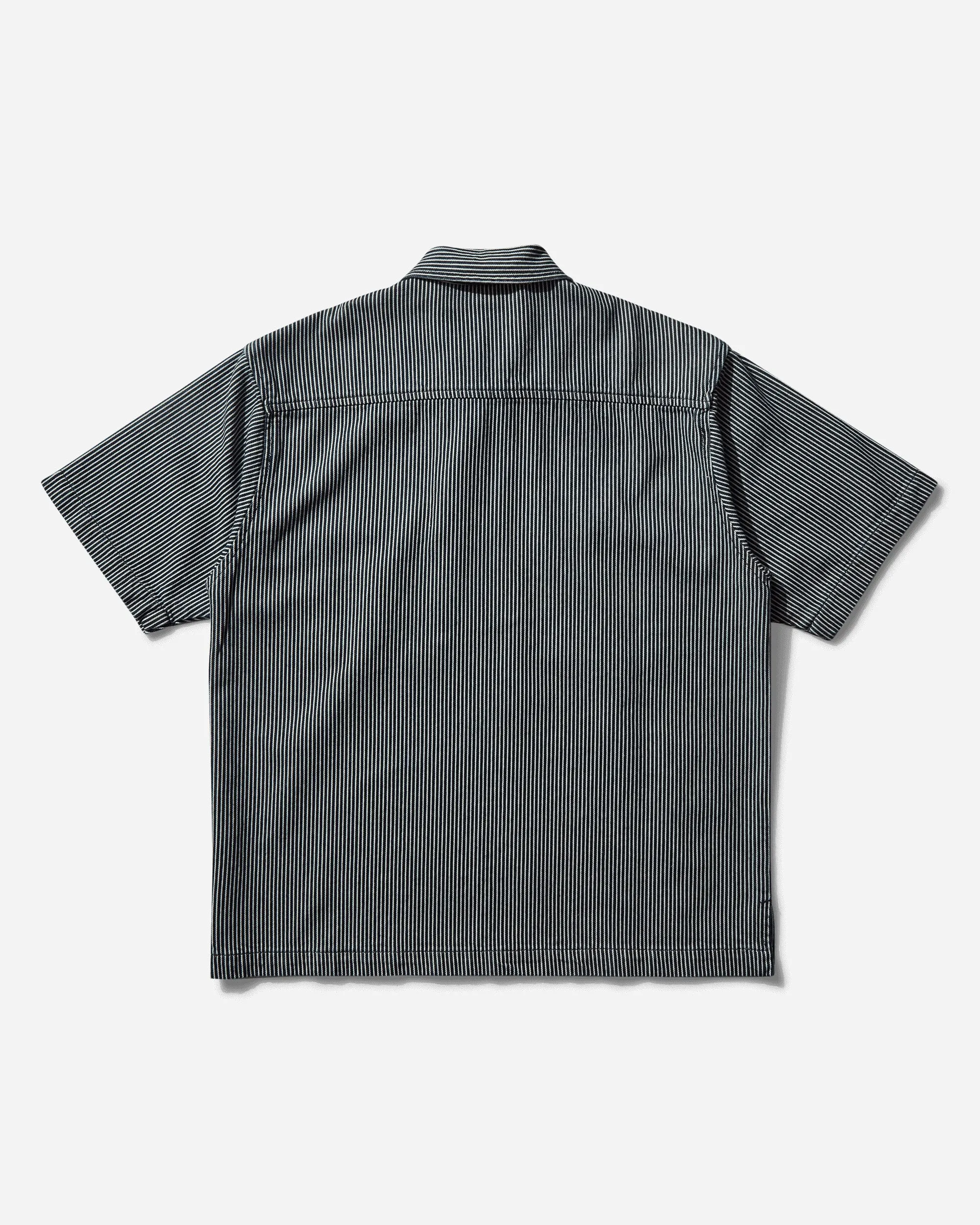Men's Mini Problemo Shortsleeve Work Shirt Denim Blue