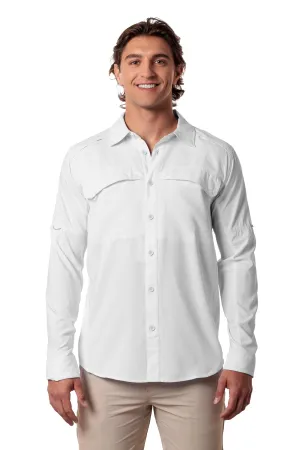 Men's Nassau Fishing Shirt | White