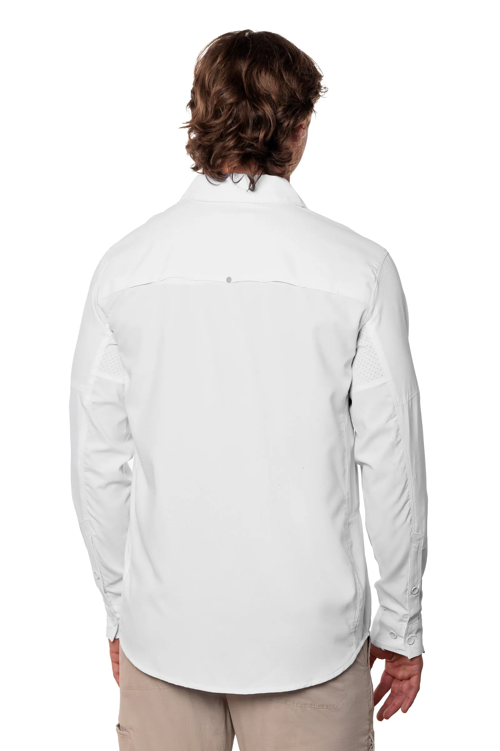 Men's Nassau Fishing Shirt | White