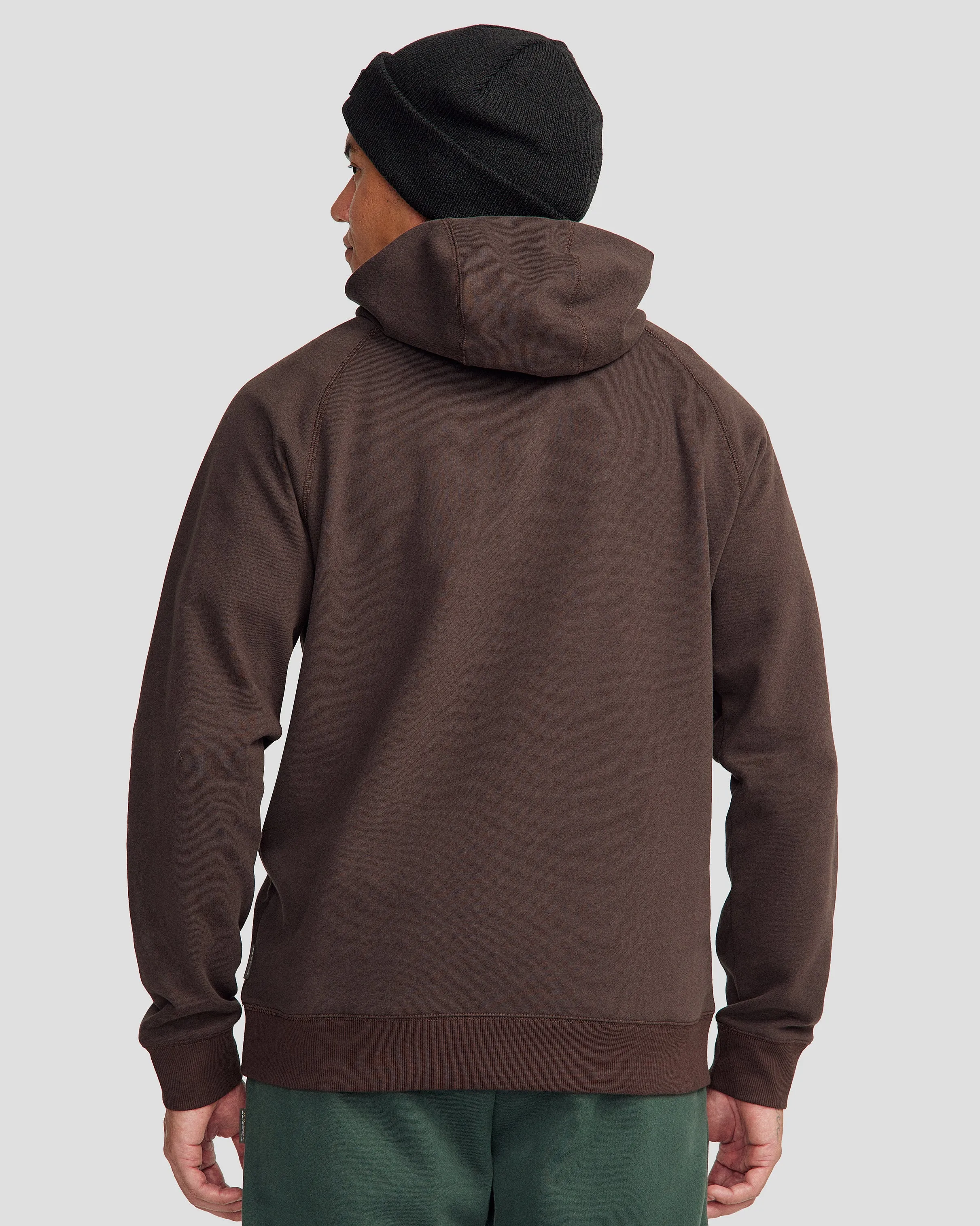 Men's Peak Badge Hoodie - Cold Brew