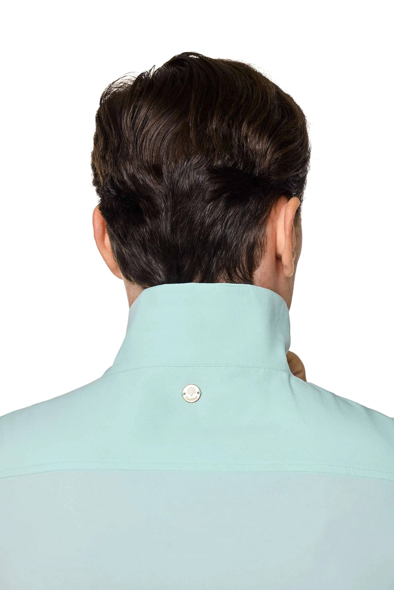 Men's Safari Camp Shirt | Misty Aqua