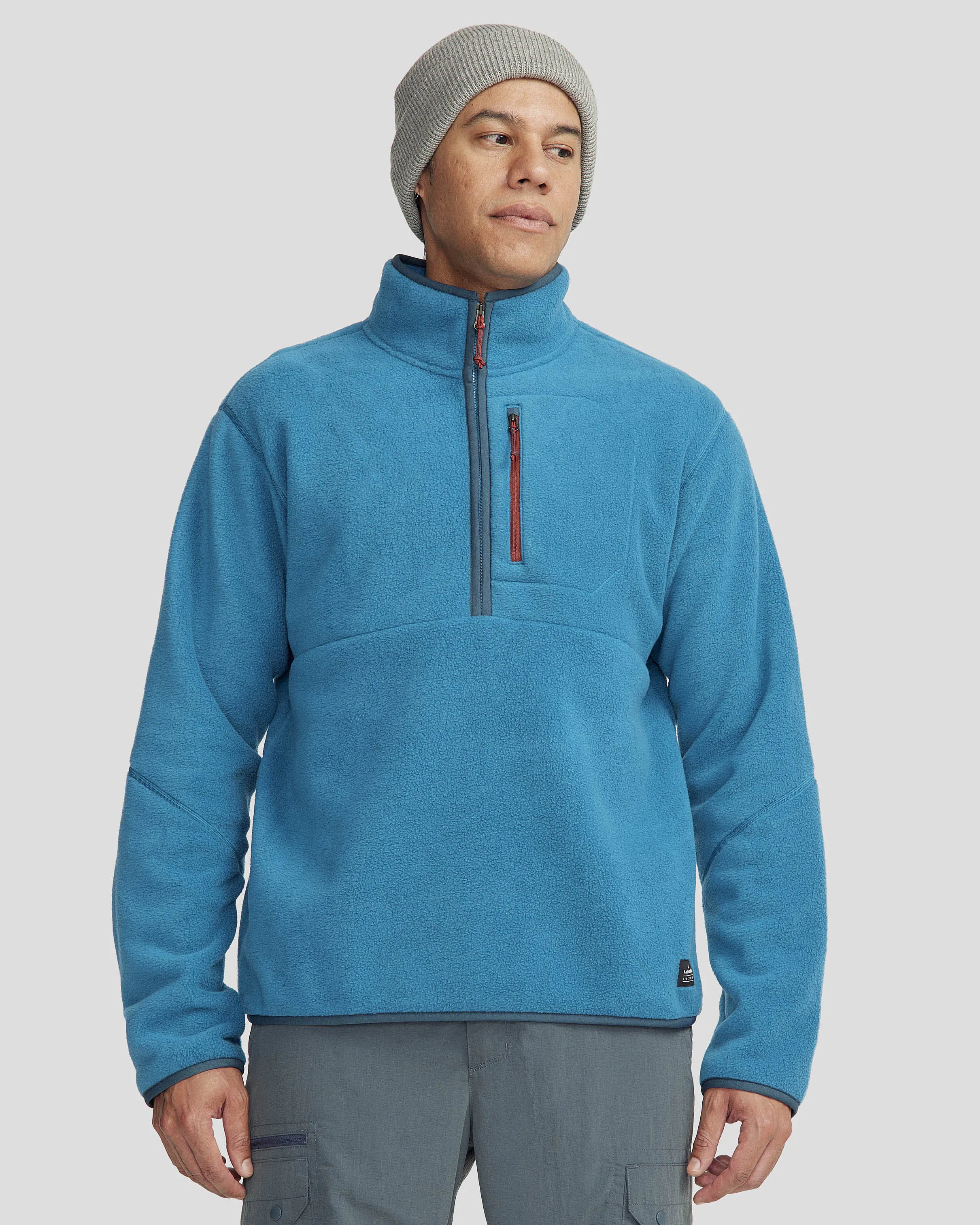 Men's Trailhead Fleece 1/4 Zip Pullover - Dark Eddy