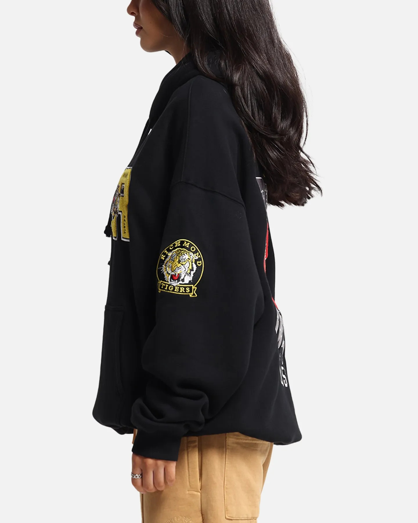 Mitchell & Ness Richmond Tigers Team Hoodie Solid Black