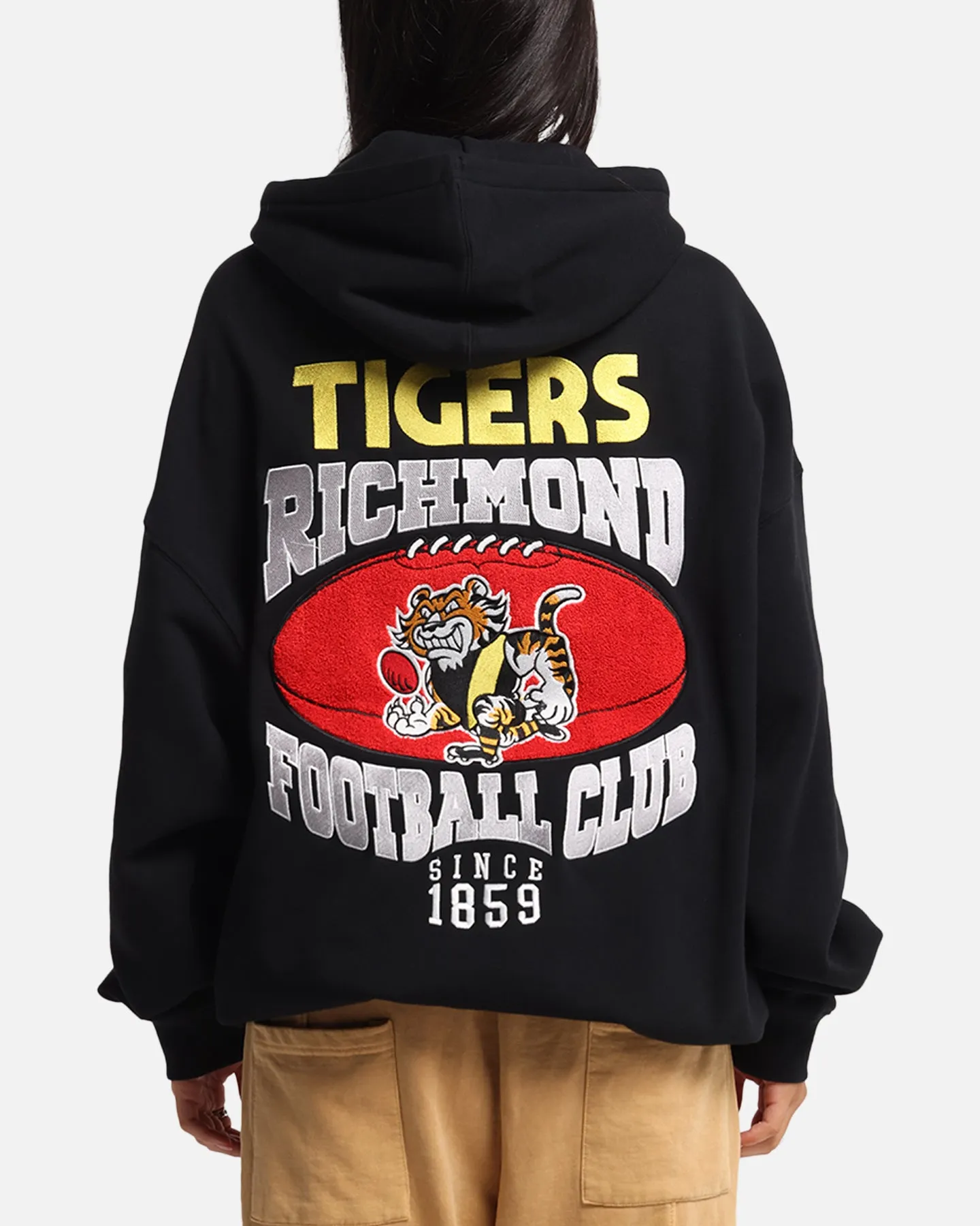Mitchell & Ness Richmond Tigers Team Hoodie Solid Black