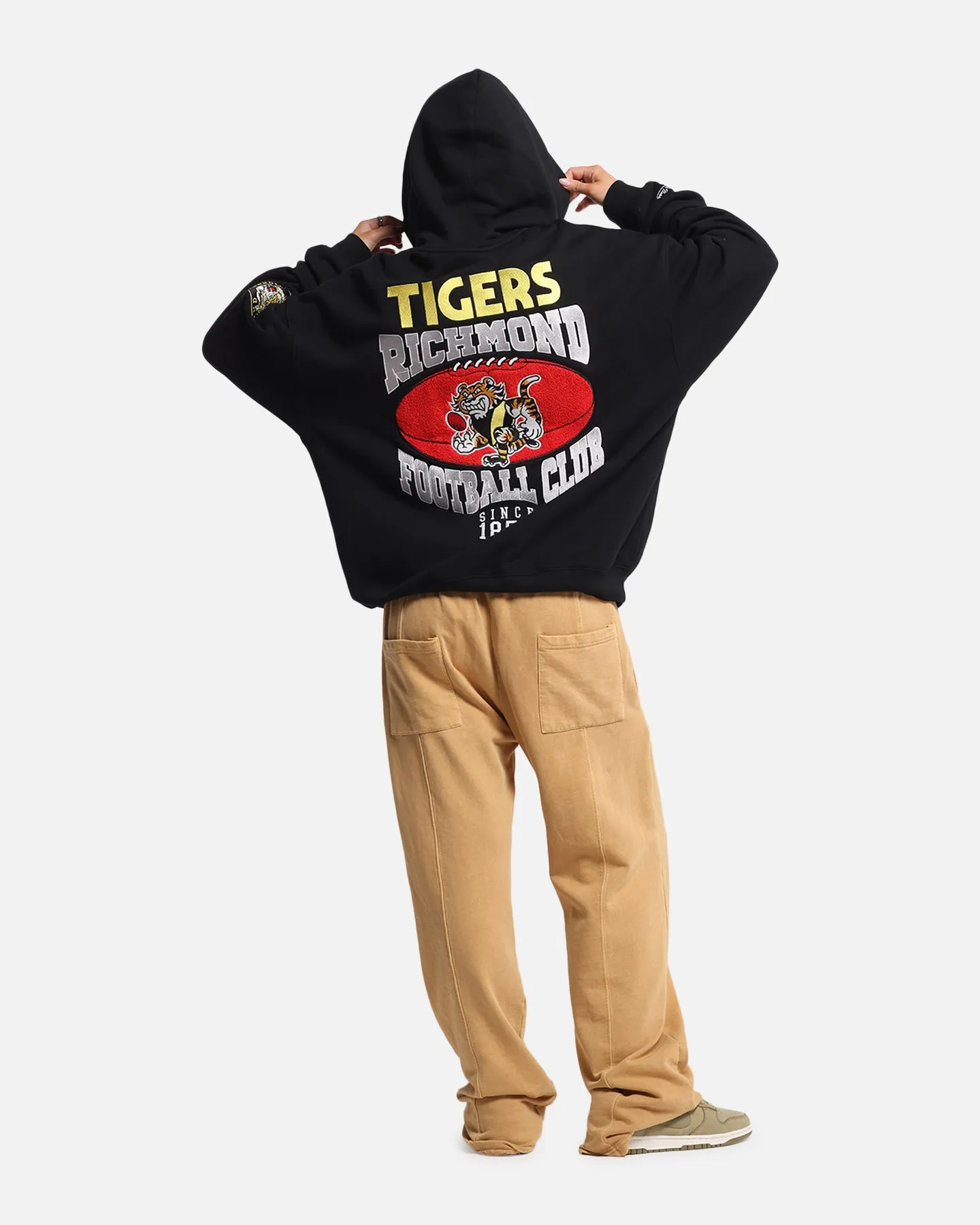 Mitchell & Ness Richmond Tigers Team Hoodie Solid Black