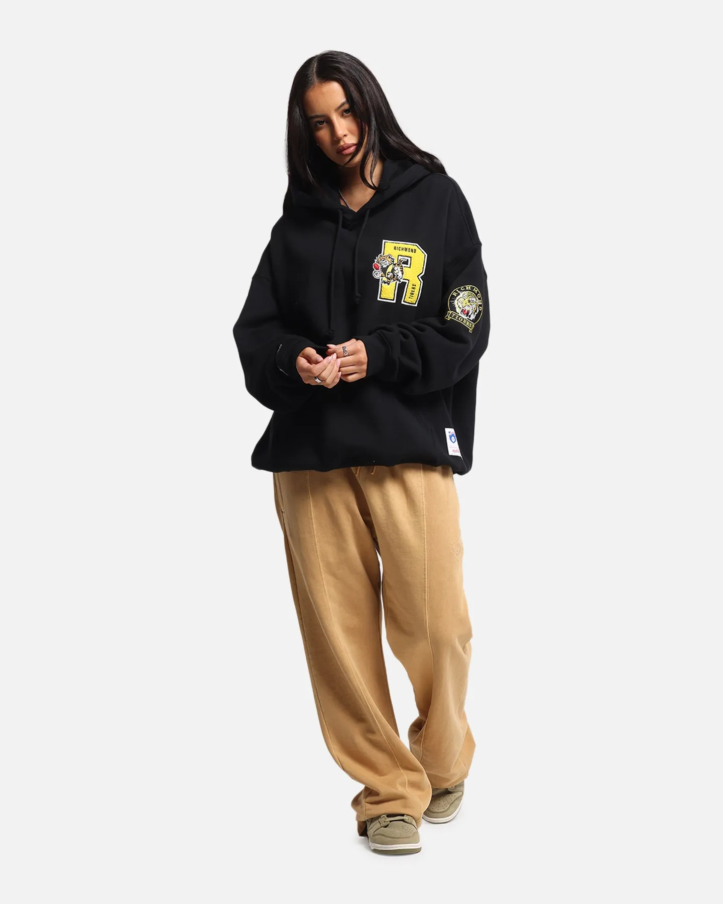 Mitchell & Ness Richmond Tigers Team Hoodie Solid Black