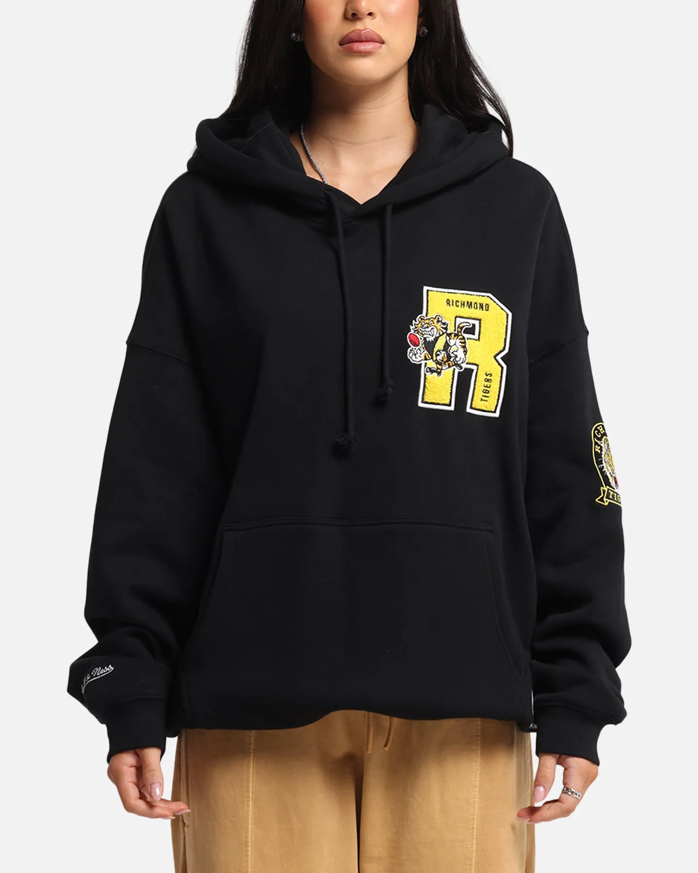 Mitchell & Ness Richmond Tigers Team Hoodie Solid Black