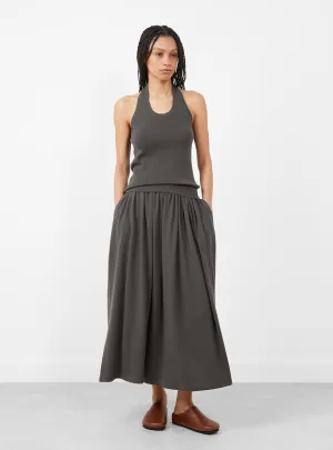 N°409 Jerry Cotton Cashmere Top Mud