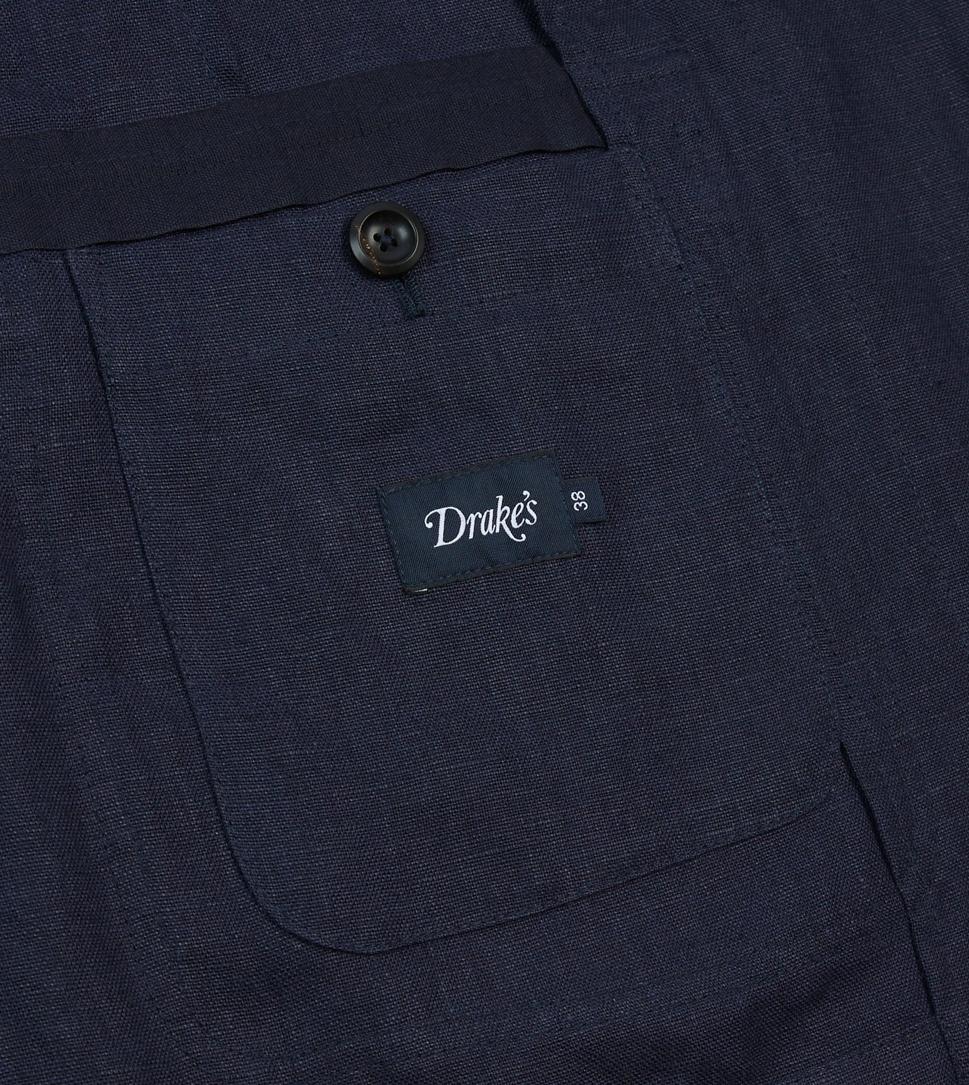 Navy Antique Linen Games Blazer Mk. I