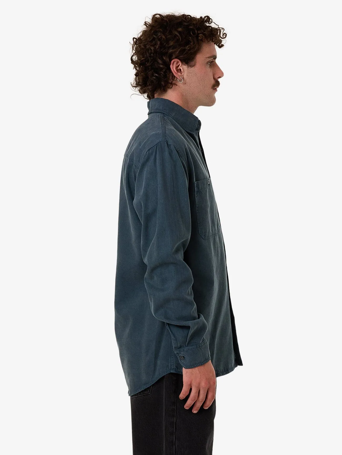 New Issue Long Sleeve Work Shirt - Petrol