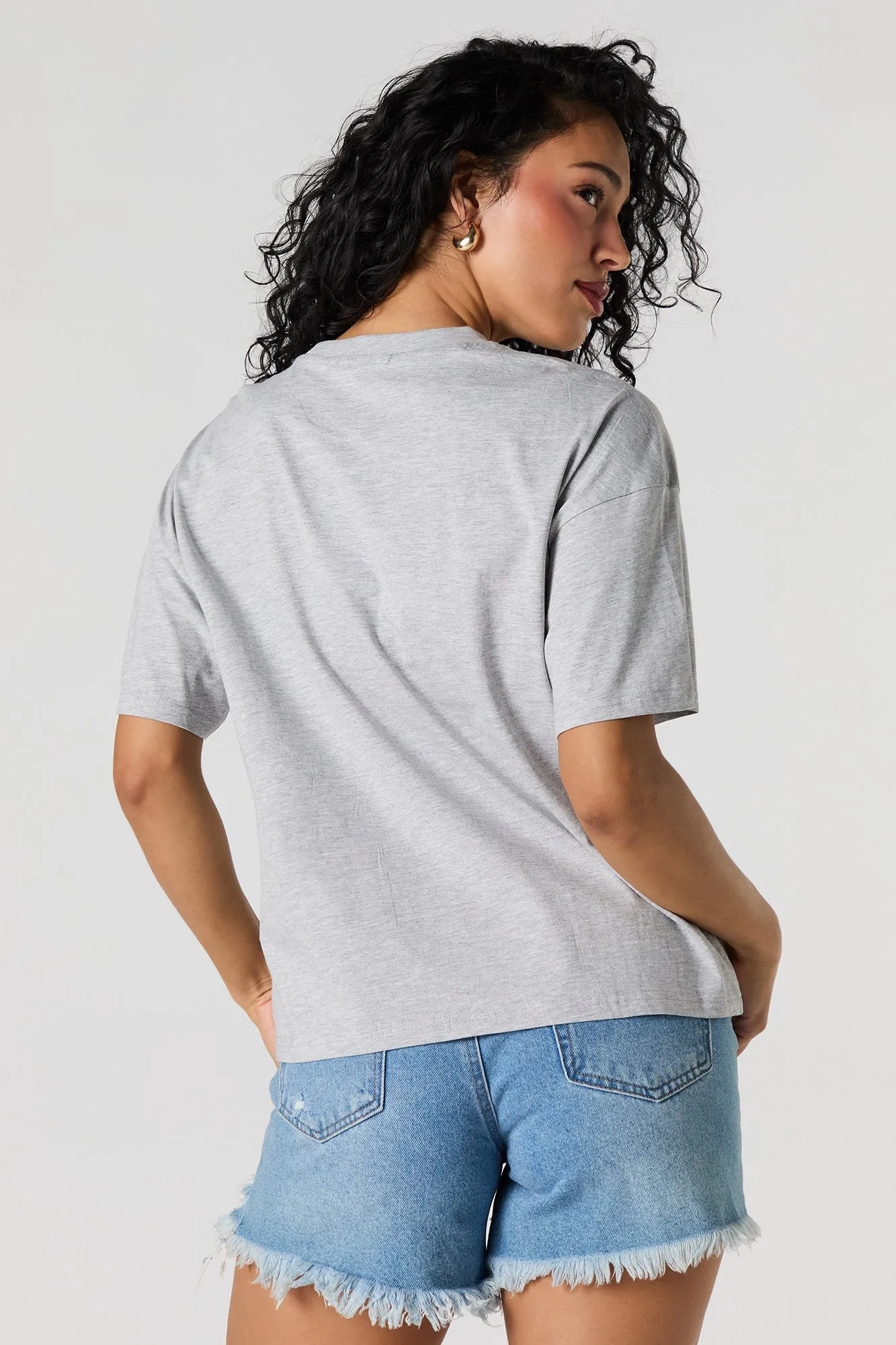 Not Listening Embroidered T-Shirt