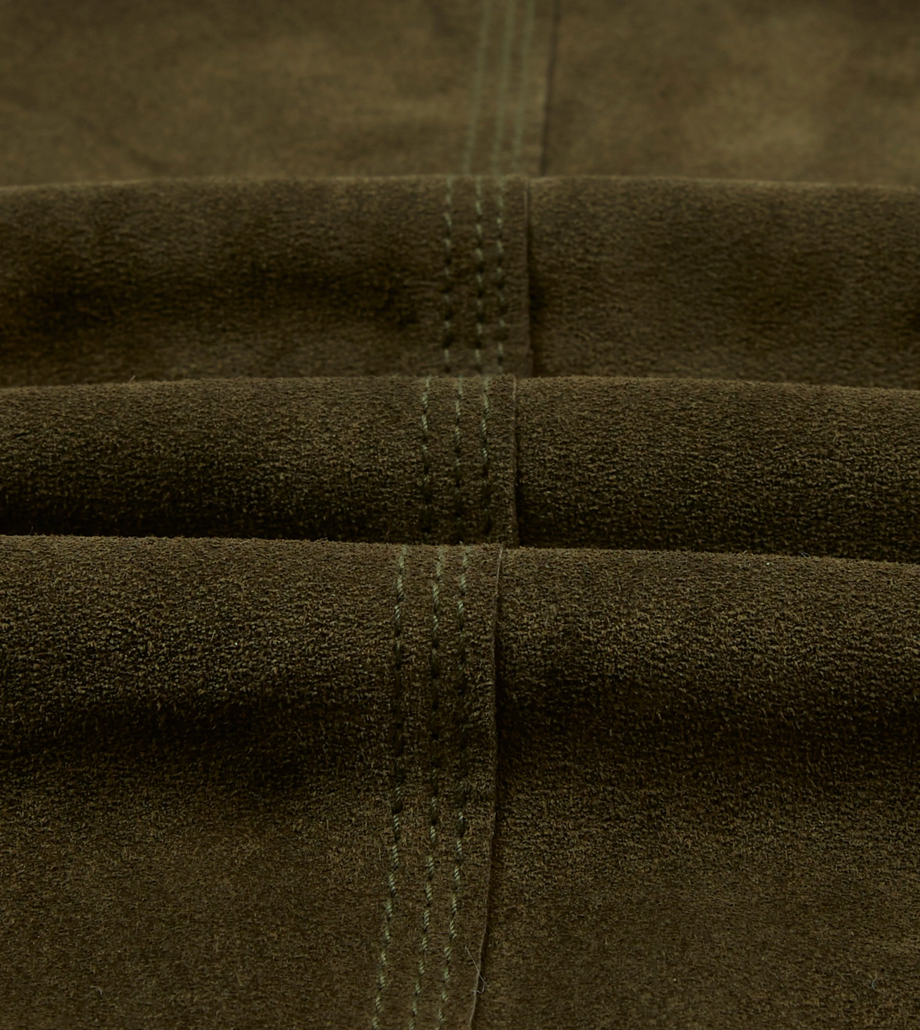 Olive Suede Welder Jacket