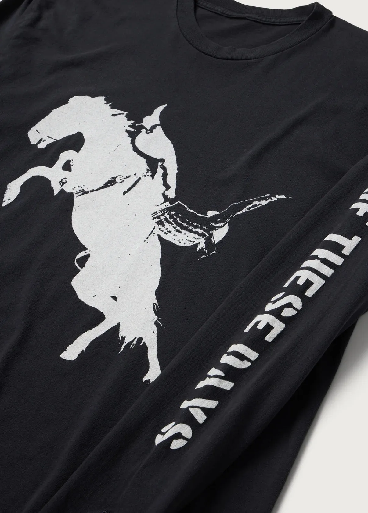 One of These Days - Fallin' Rain Longsleeve Washed Black