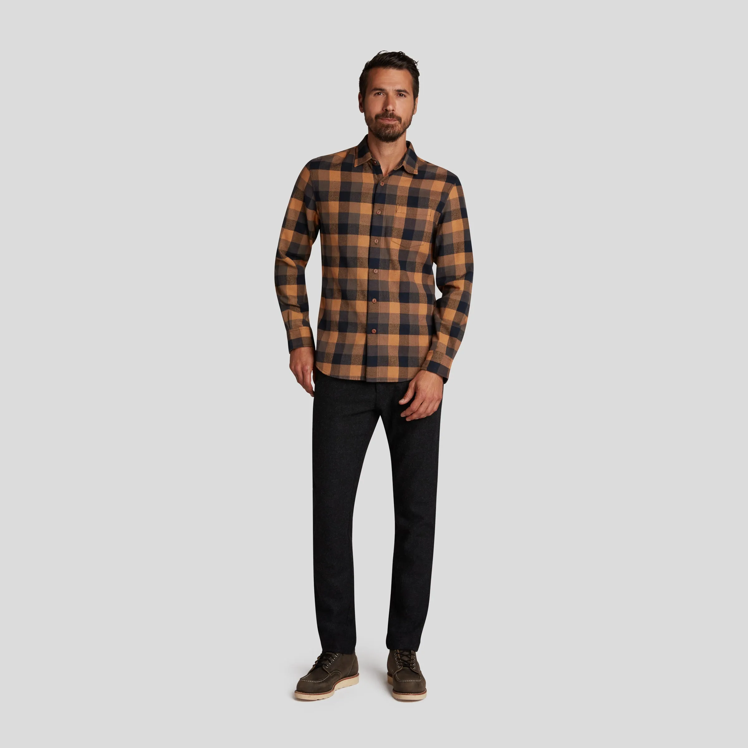 Pioneer Plaid Flannel - Rubber Navy (Final Sale)
