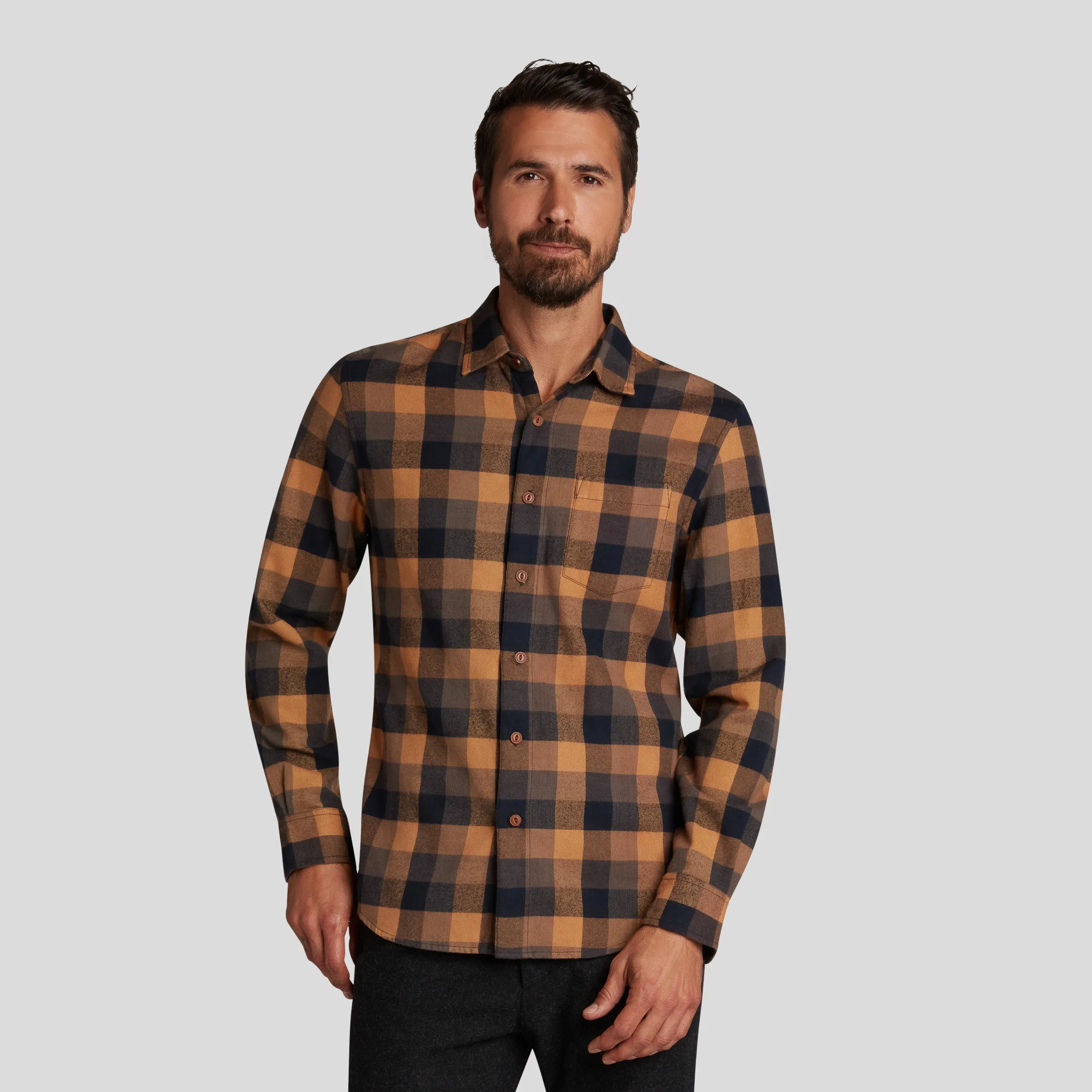 Pioneer Plaid Flannel - Rubber Navy (Final Sale)