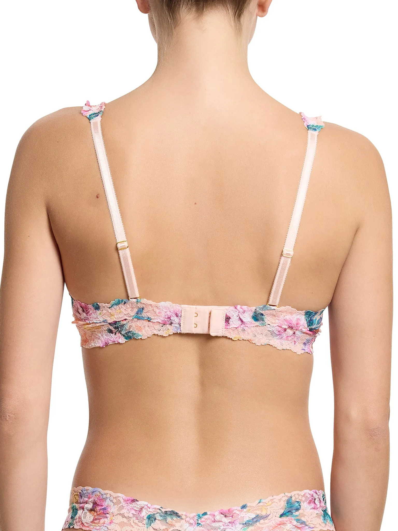 Printed Signature Lace® Balconette Buy Myself Flowers
