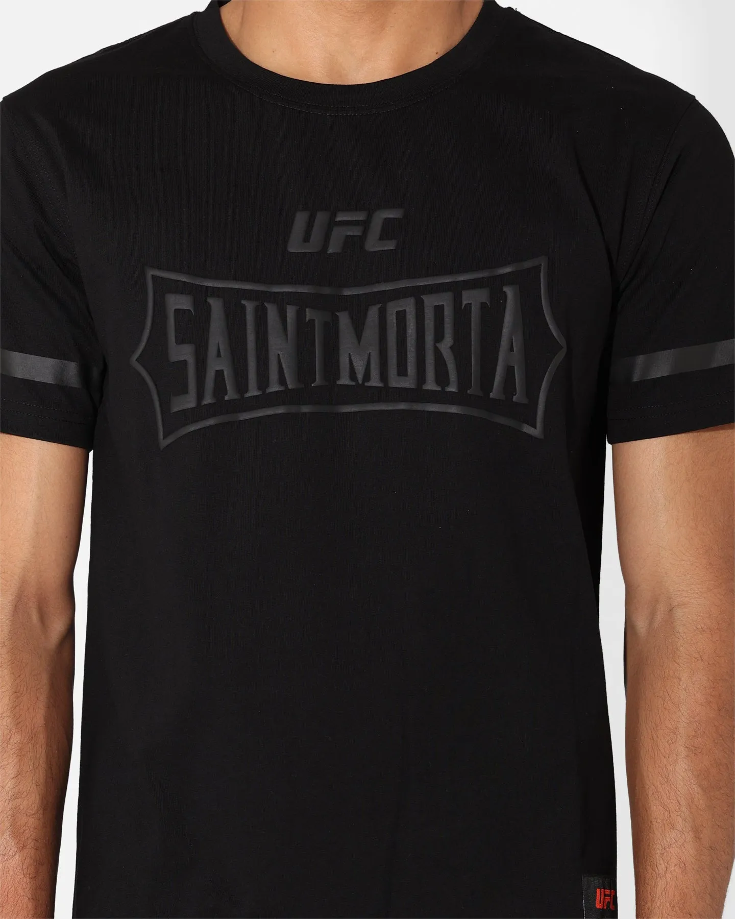 Saint Morta X UFC Championship El Duplo T-Shirt Black/Grey