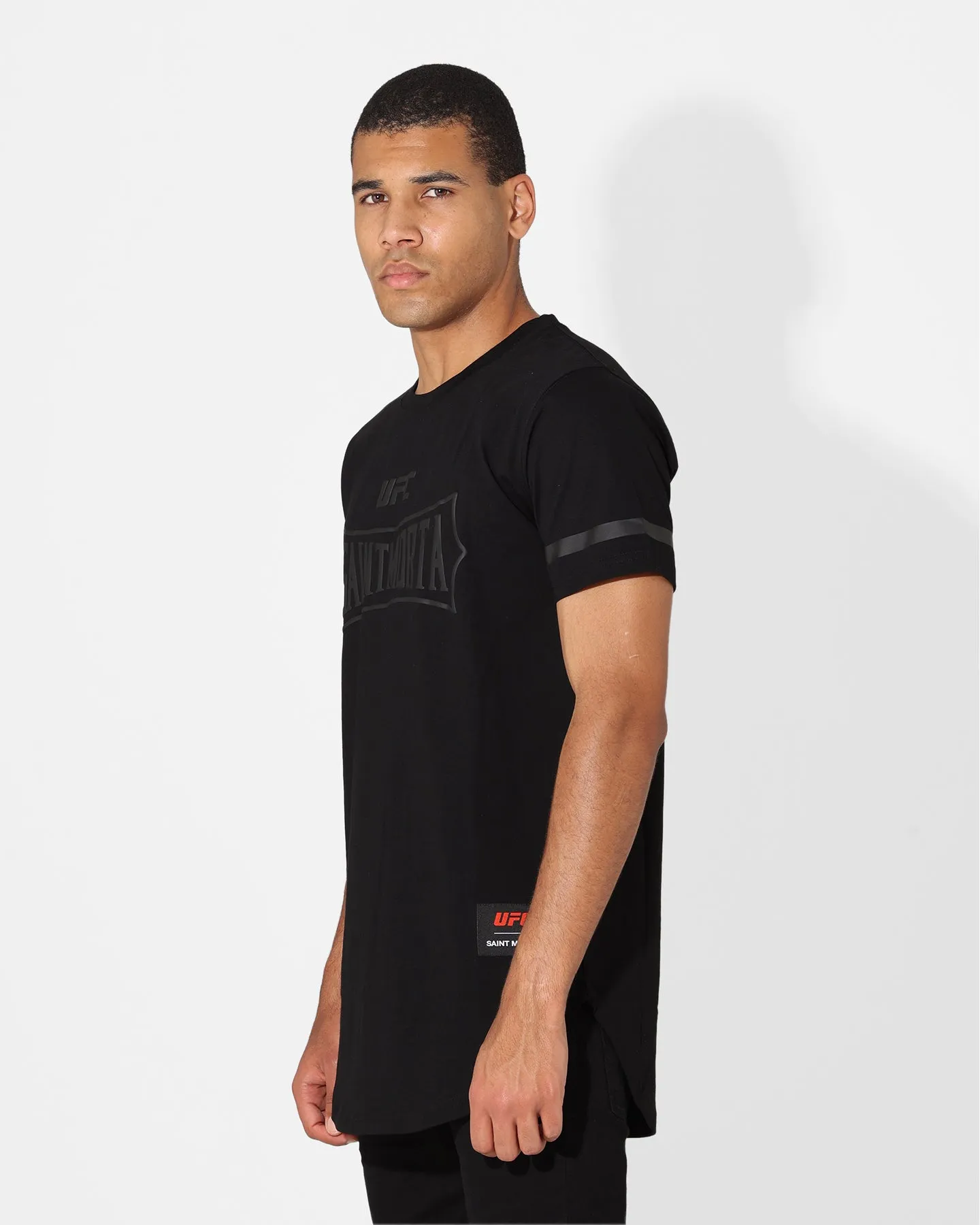 Saint Morta X UFC Championship El Duplo T-Shirt Black/Grey
