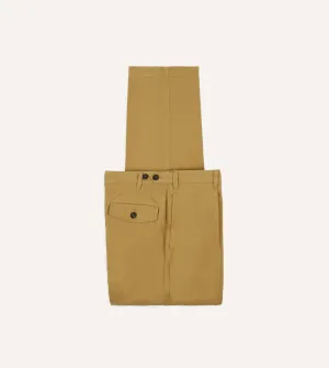 Sand Vintage Wash Cotton Games Trousers