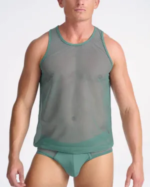 Score Sheer Tank - Teal