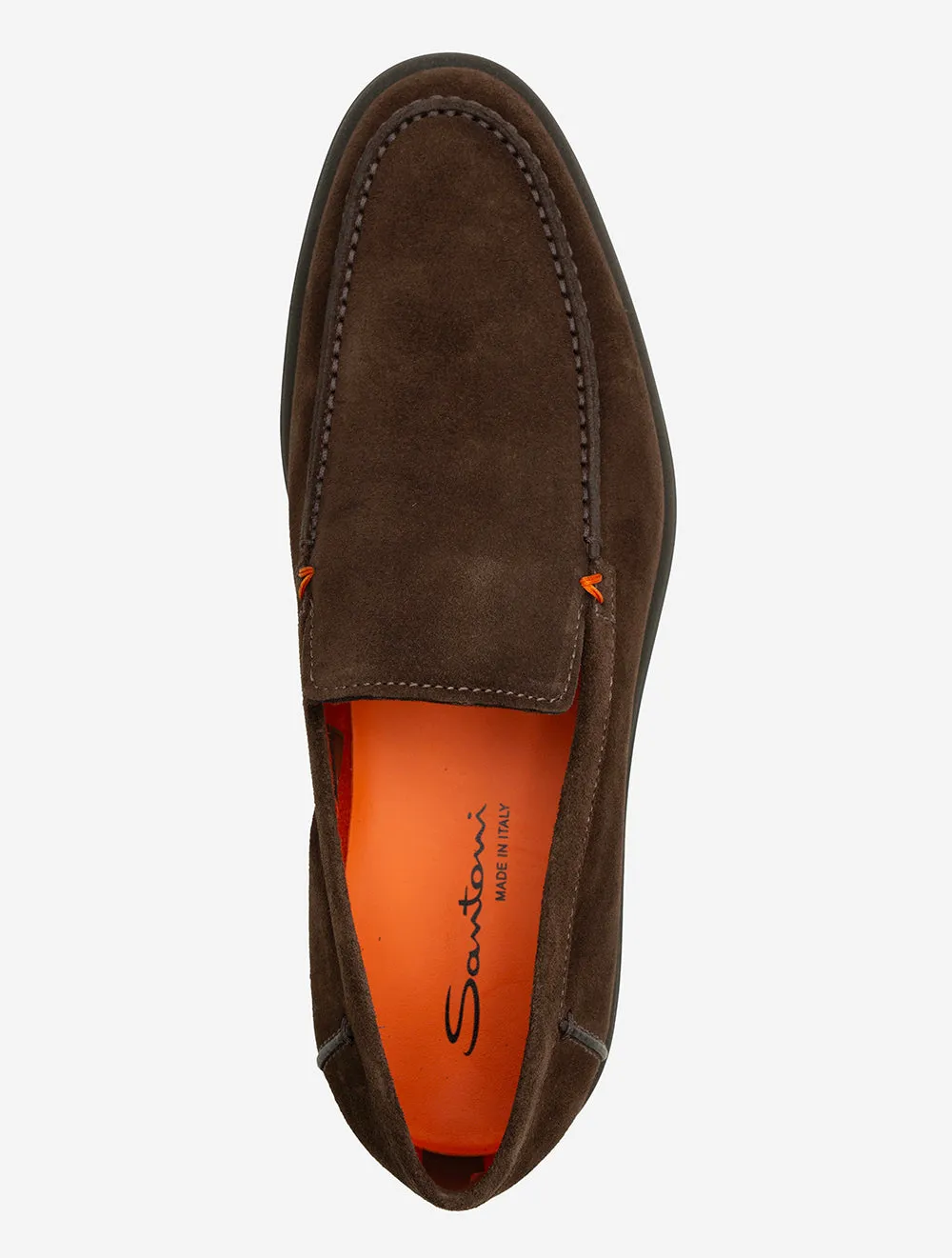 Slip On Tumbled Shoe Dark Brown