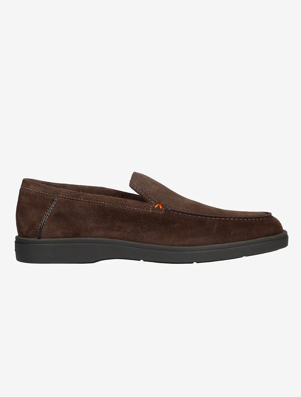 Slip On Tumbled Shoe Dark Brown