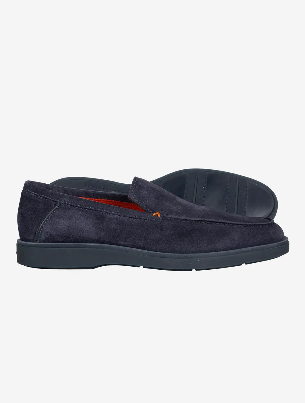 Slip On Tumbled Shoe Navy