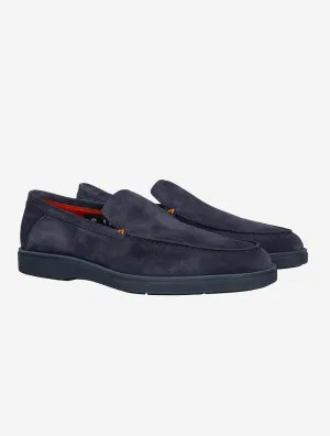 Slip On Tumbled Shoe Navy