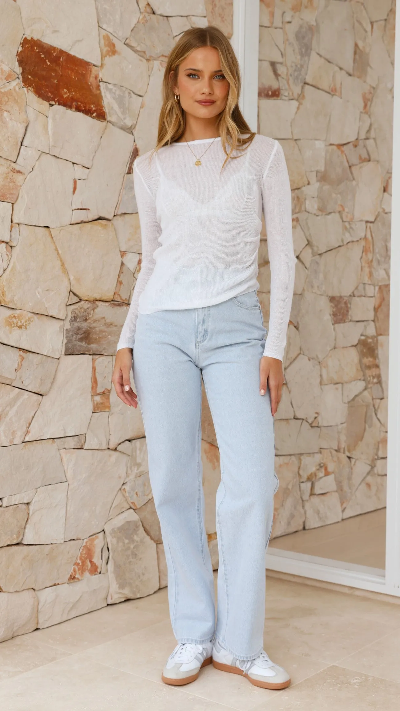 Sloane Top - White