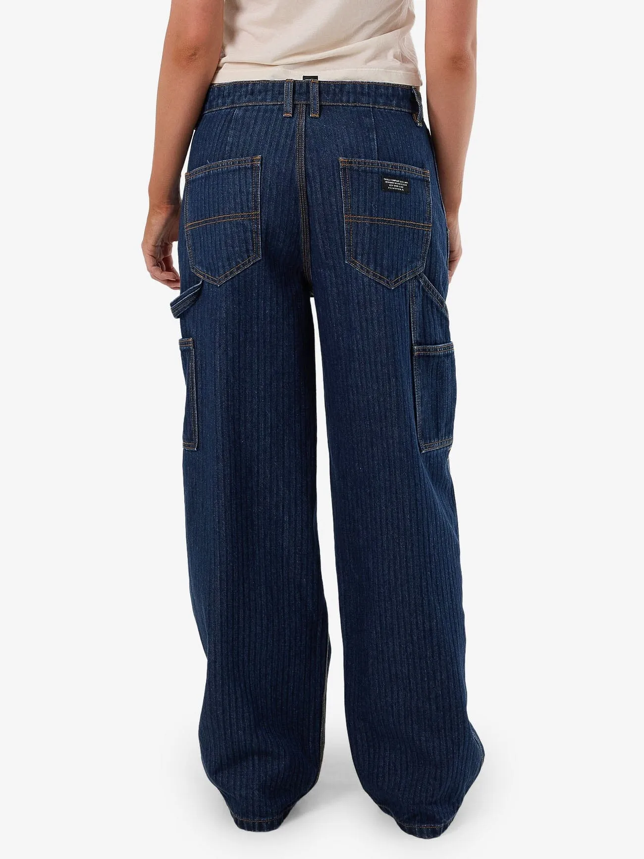 Slouch Carpenter Jean - Rib Rinsed Ink