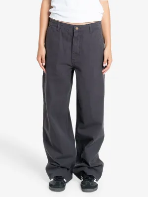 Slouch Carpenter Twill Pant - Dark Charcoal